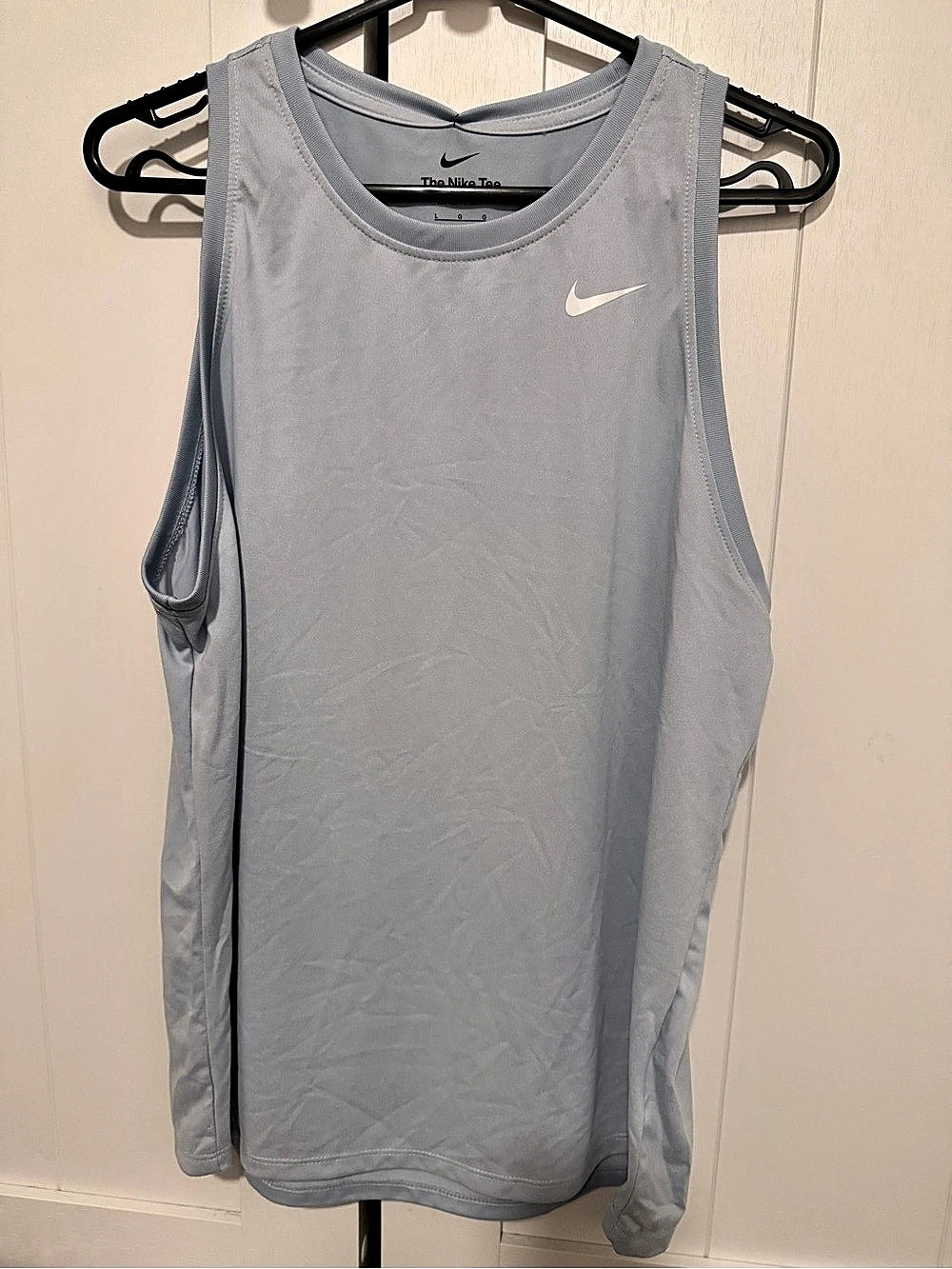 Nike One Dri-FIT Women's Tank Top Blue Large